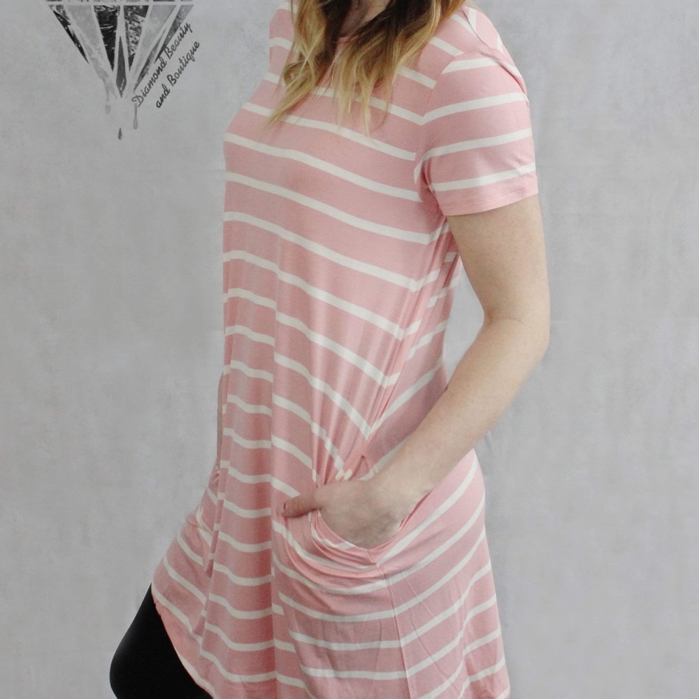 Striped Pink Tunic